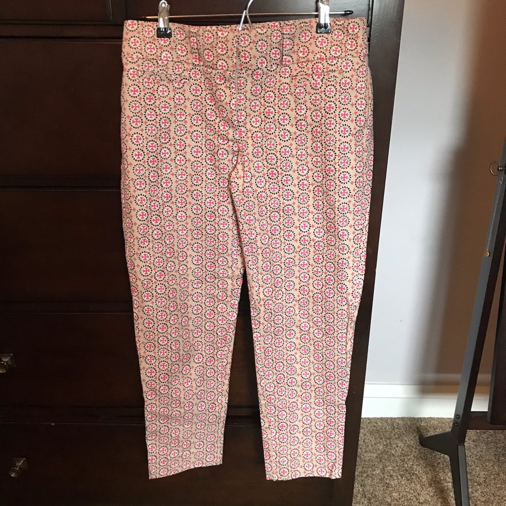 Loft Patterned Dress Pants